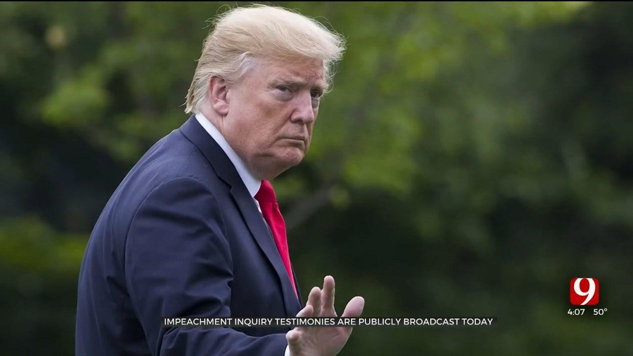 New Testimony Against Trump As Impeachment Goes Public
