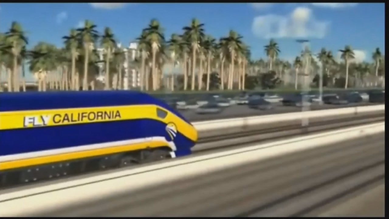 Trump Wants California To Pay Back Billions For High-Speed Rail