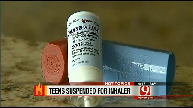 Hot Topics: Colorado Students Face Expulsion For Sharing Asthma Inhaler