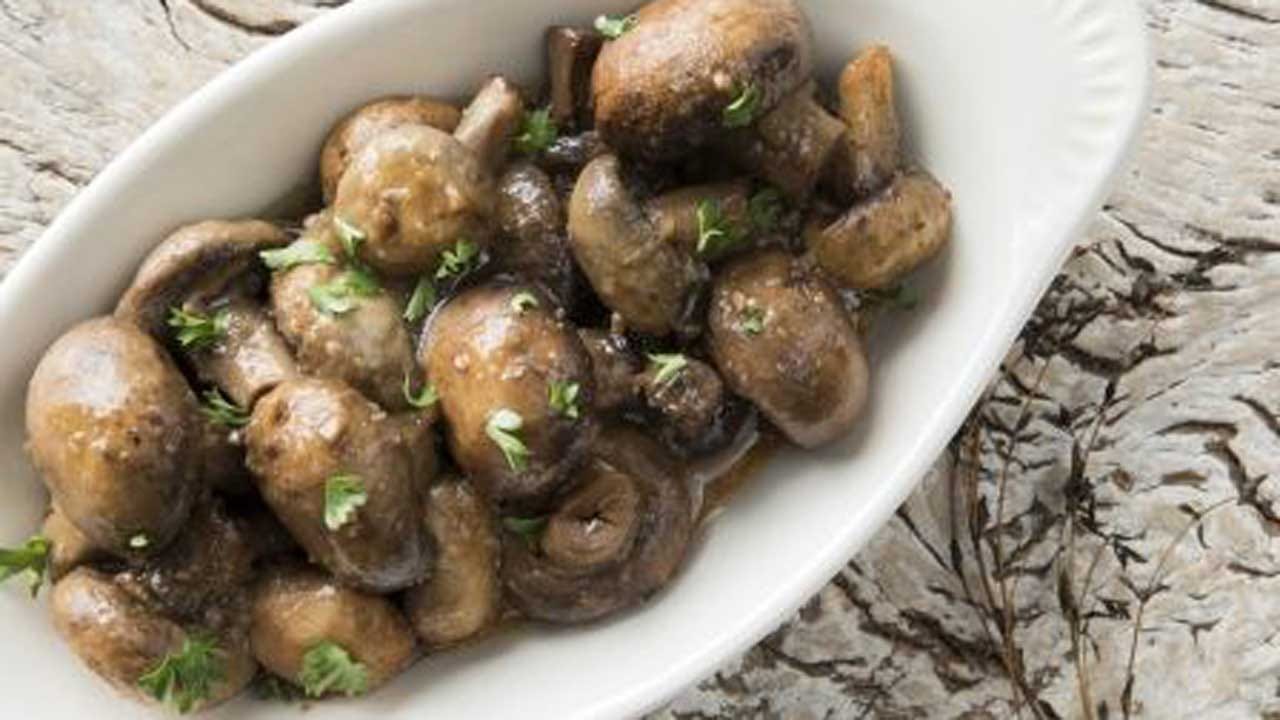 Made In Oklahoma: Slow Cooker Italian Mushrooms