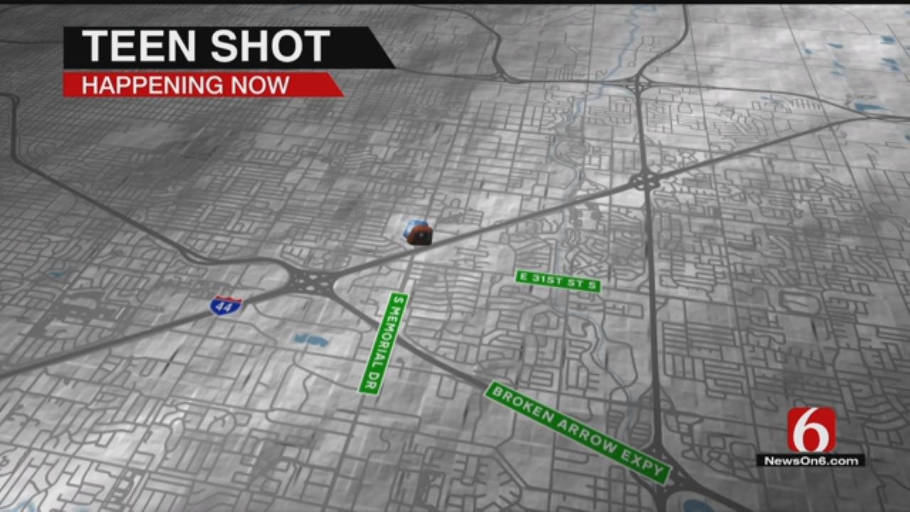 Tulsa Teenager Shot During Drive By
