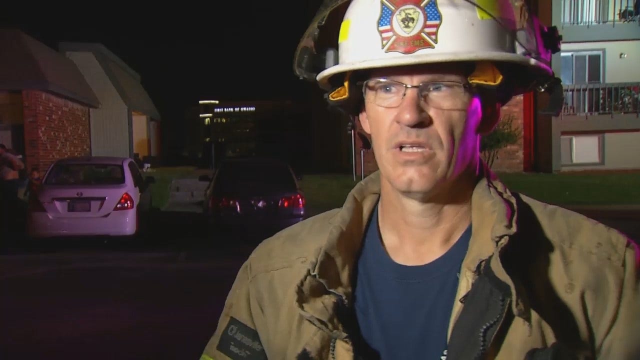 WEB EXTRA: Owasso Fire Marshal Johnny Peterson Talks About The Fire