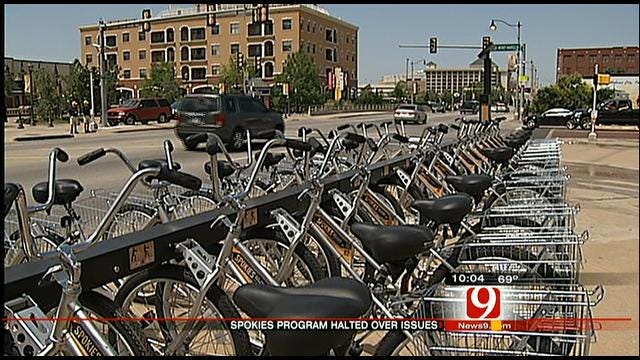 OKC Bike Rental Program Suspended Amid Security Woes