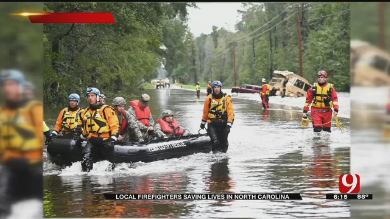 Oklahoma Task Force Members Rescue Florence Victims