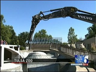 Crews Pave Way For New Helmerich Sea Lion Cove At Tulsa Zoo