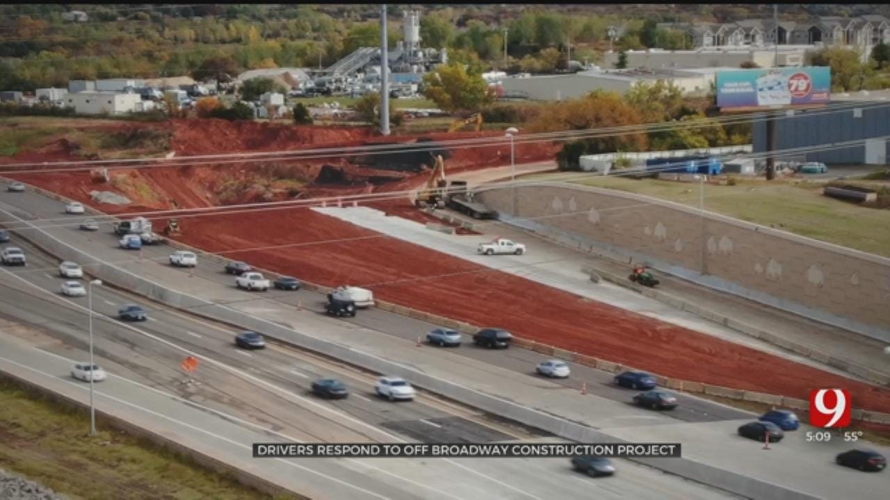 Drivers Share Concerns On I-235 Construction Project