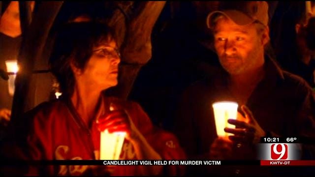 Candlelight Vigil Held For Victim In Deadly Norman Home Invasion