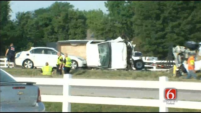 WEB EXTRA: Scenes From Highway 169 Wreck