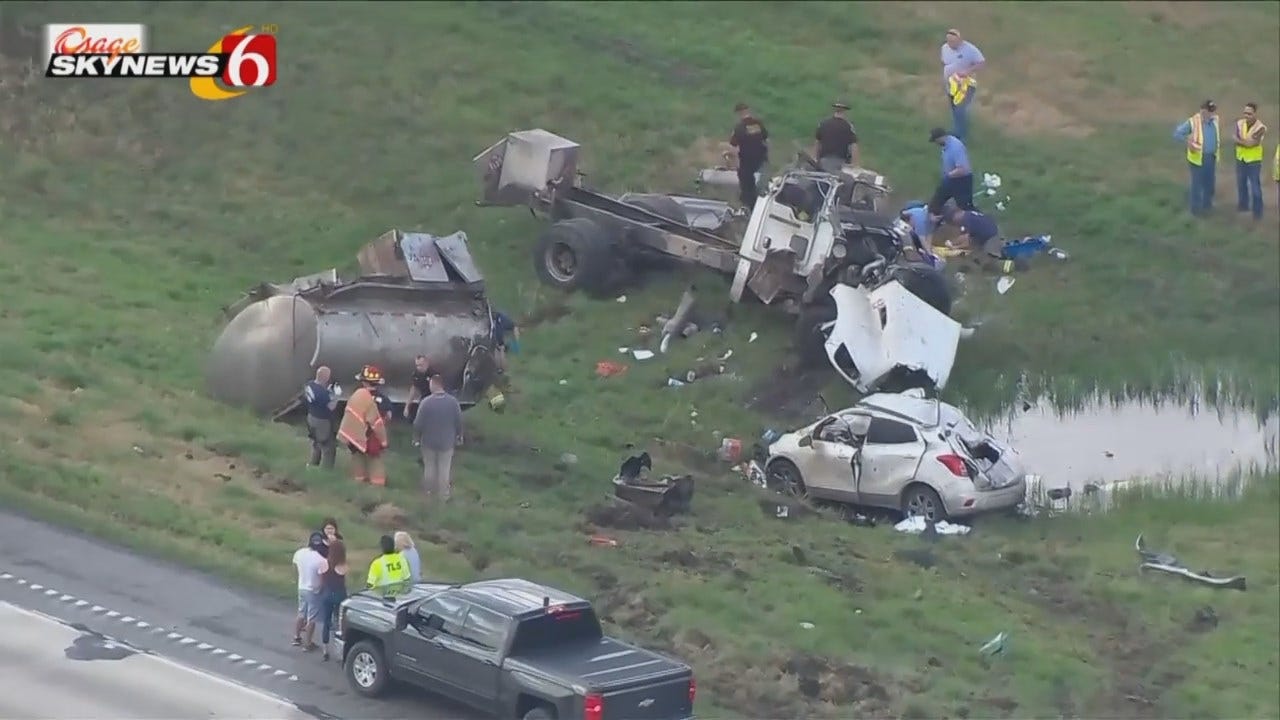Osage SkyNews 6 HD: Fatal Rogers County Crash