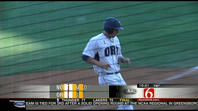 Highlights: ORU Tops Bison In Game One