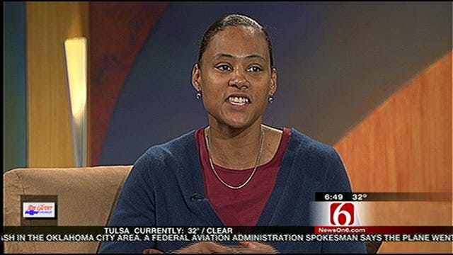 Tulsa Shock's Marion Jones Talks About Her New Book "On the Right Track"
