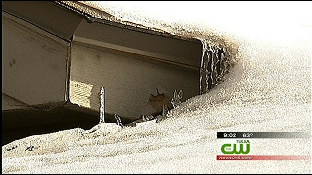 Ice Dams Number One Problem For Oklahoma Homeowners After Blizzard