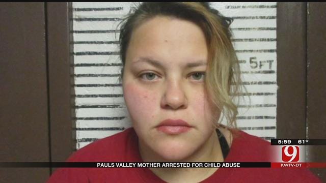 Pauls Valley Woman Arrested For Abusing Daughter, Fabricating Story
