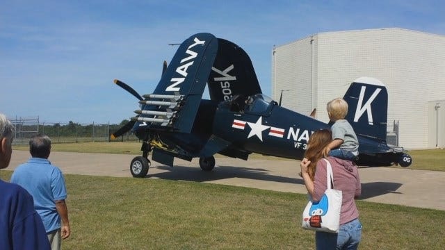 WEB EXTRA: Corsair Featured At Tulsa Air And Space Museum