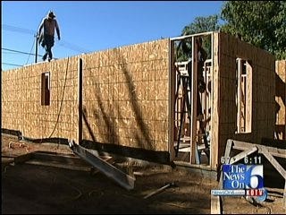 Tulsa's Habitat For Humanity Building First 'Green' Home