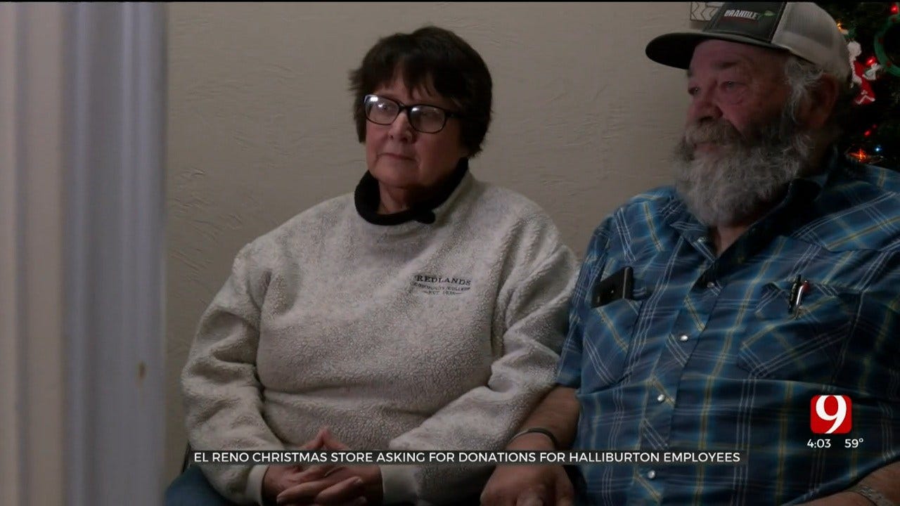 El Reno Christmas Store Asking For Donations For Halliburton Employees