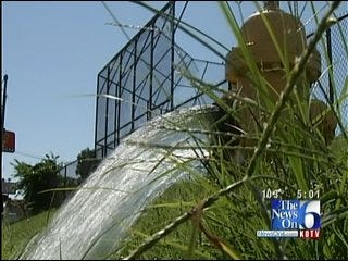 Tulsa Water Line Breaks Keeping City Utility Crews Busy