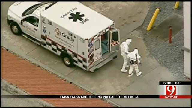 EMSA Paramedics Prepared For Potential Ebola Patients
