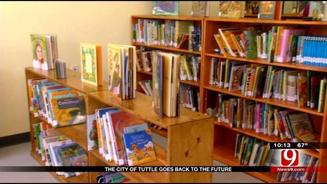 Volunteers Help Tuttle Open First Library In 50 Years