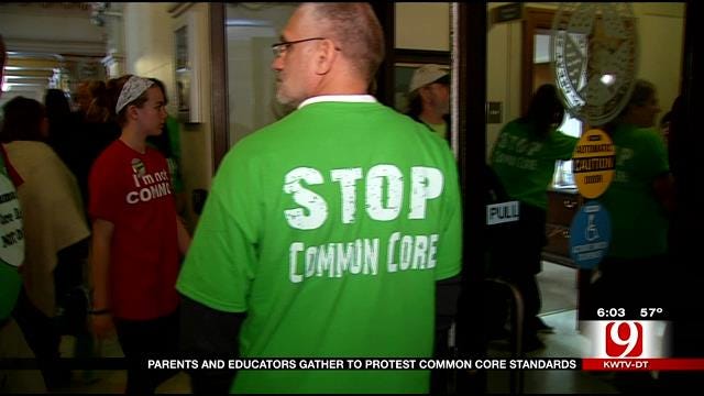 Hundreds Protest Common Core Repeal At Capitol