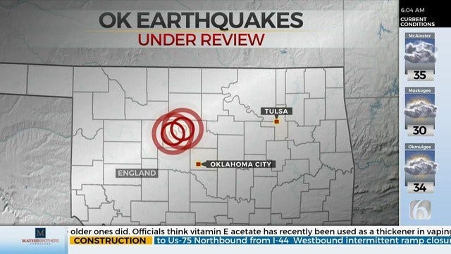 Officials Investigate If Recent Earthquakes Related to Oil & Gas Activity