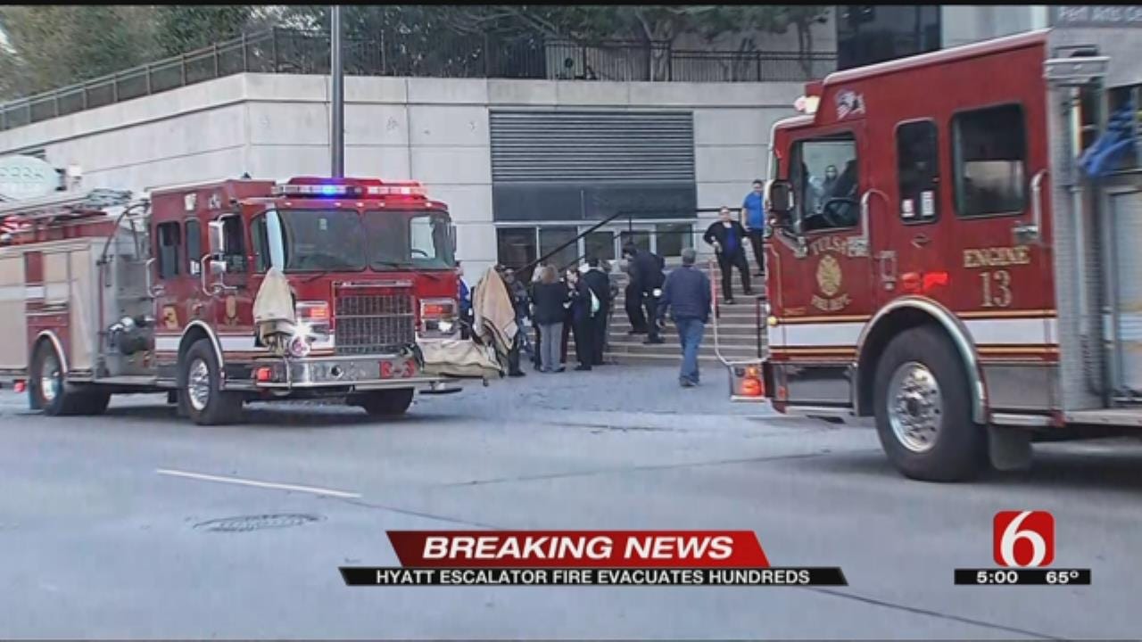 Guests Evacuated After Fire At Tulsa Hyatt Hotel