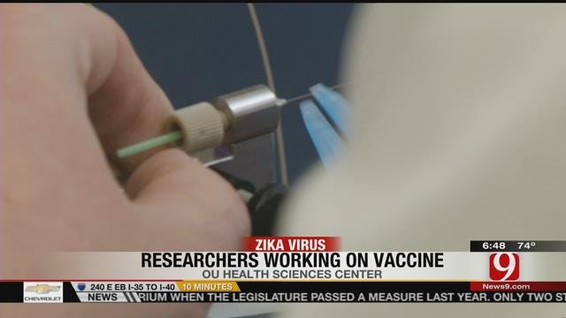 OU Researchers Working On Vaccine To Stop Zika Virus