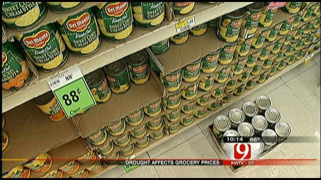 Drought To Increase Grocery Store Prices