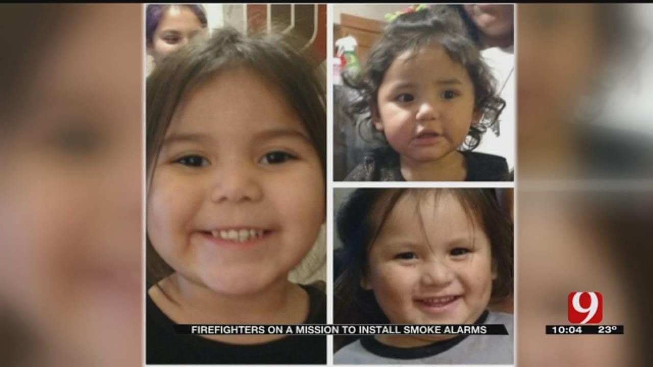 El Reno Firefighters Preach Smoke Detectors Year After Fire Kills Three Children