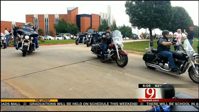 9-Year-Old Tornado Victim Laid To Rest; Motorcyclists, Strangers Show Support