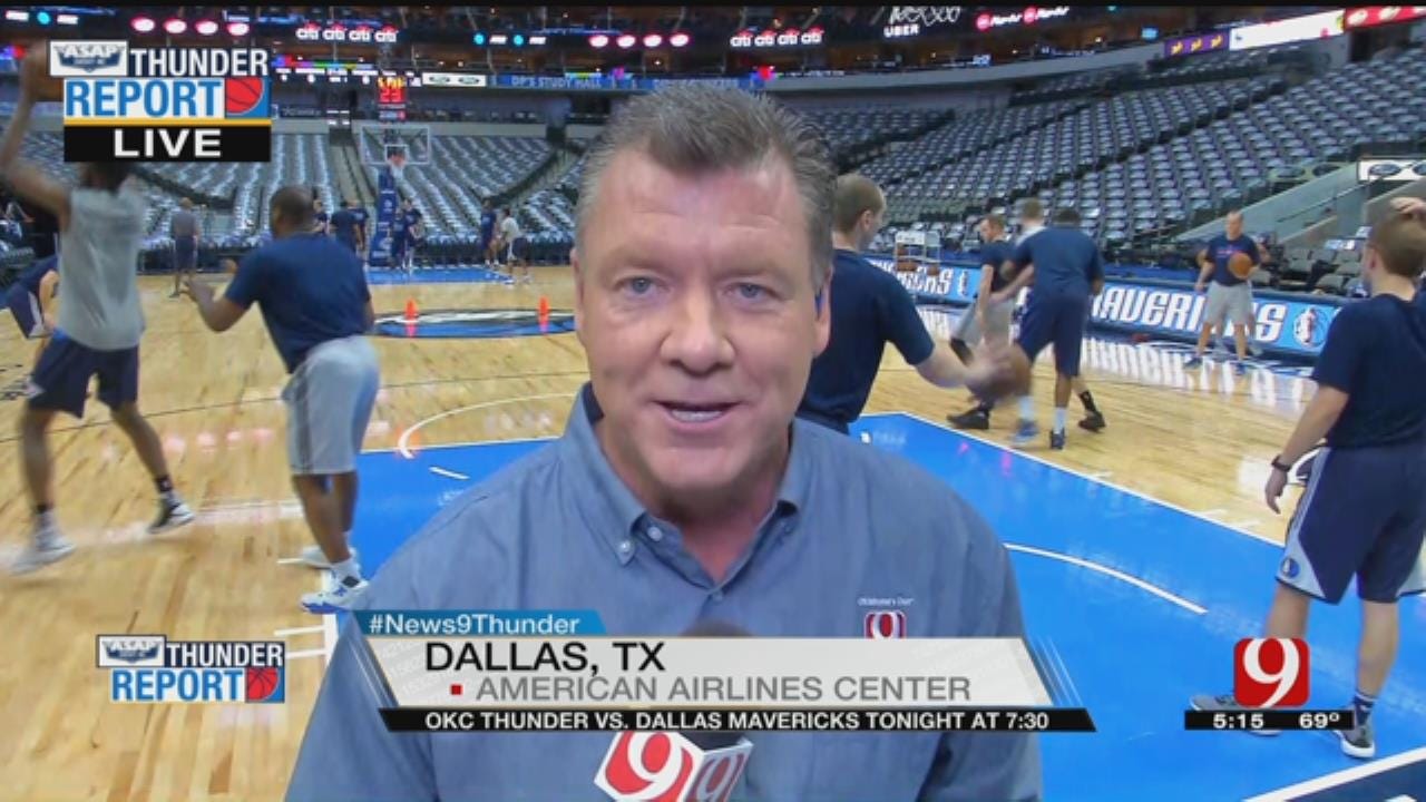 Thunder Looks To Bounce Back In Dallas