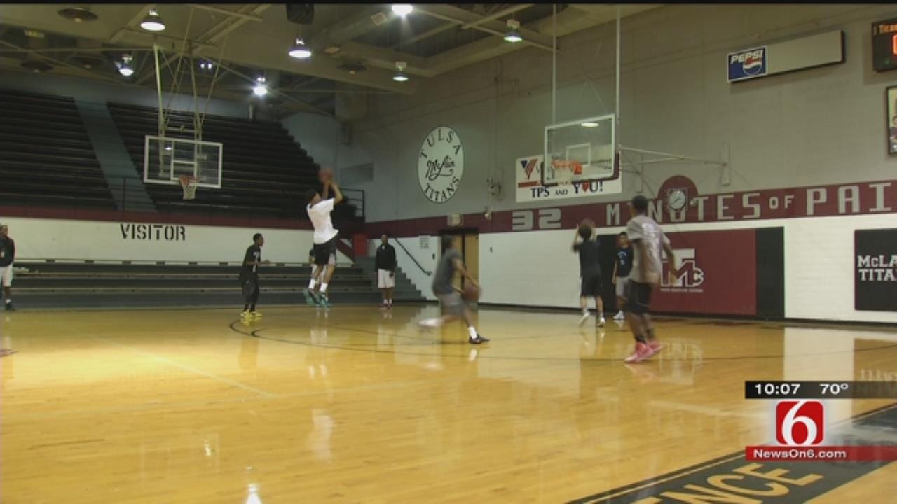 Community Helping To Make McLain Basketball Players A Matching Team