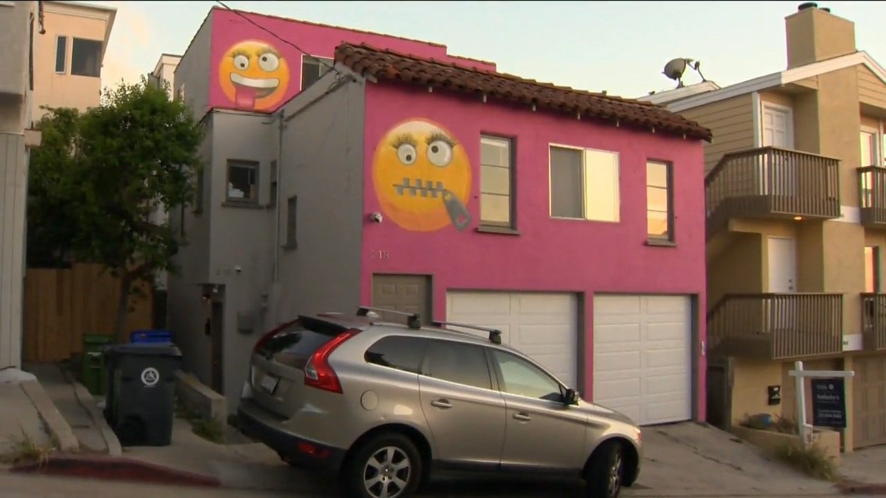 Emoji House Ignites Feud Among Frustrated Los Angeles Neighbors