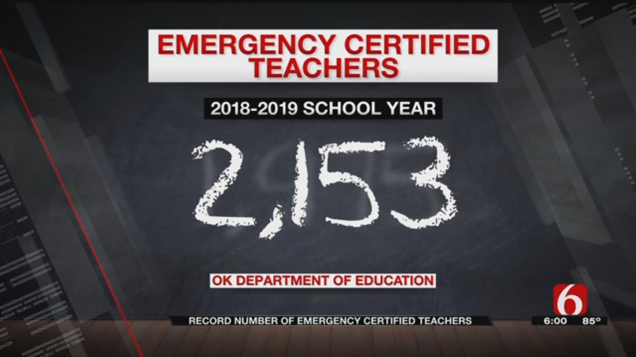 More Emergency Certified Teachers In Oklahoma Than Ever Before