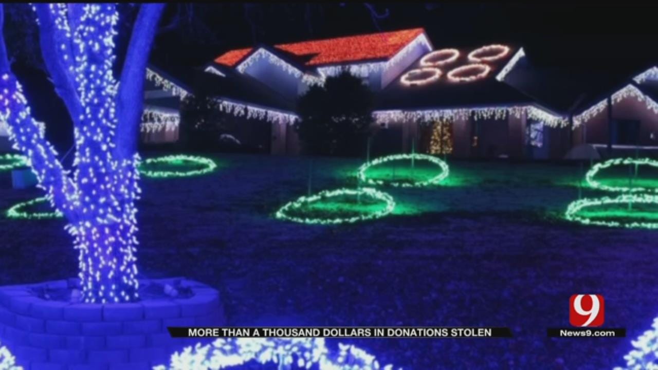 Donations Stolen From Family Christmas Ministry Light Display