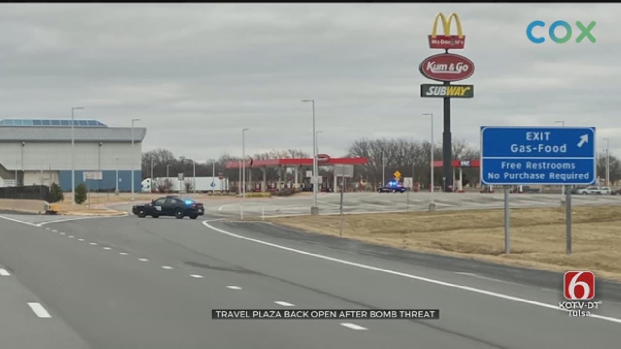 Will Rogers Turnpike, McDonald's Back Open After Bomb Threat