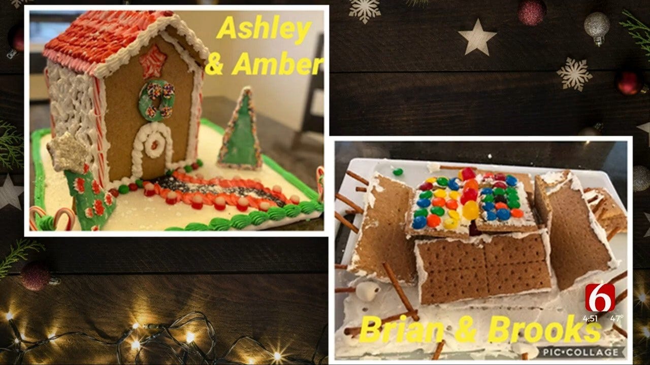WATCH: Winners Of Gingerbread House Contest Revealed