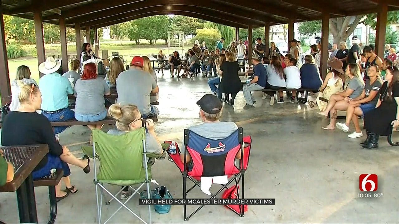 Families Attend McAlester Vigil For Murder Victims