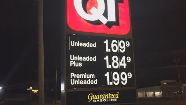 Photojournalist Gary Kruse Checks On Gasoline Prices Across Tulsa Area