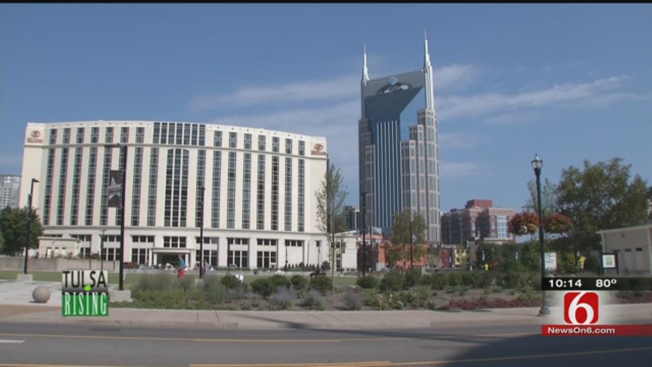 Tulsa Leaders Getting New Ideas By Examining Nashville Growth