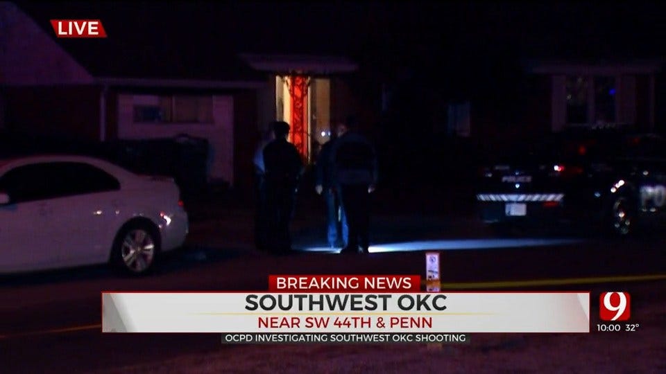 Police: Teenager Shot In Drive-By Shooting In SW OKC