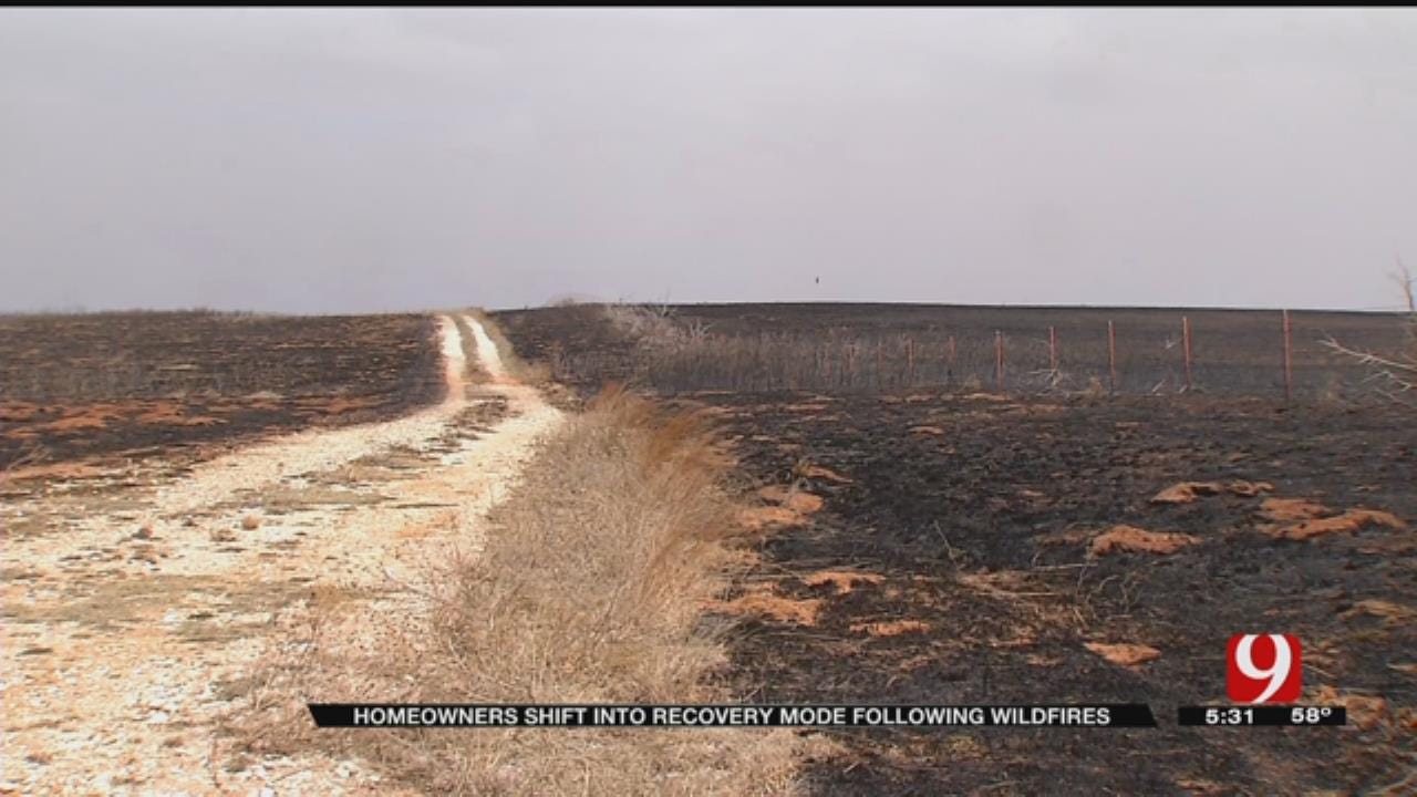 Oklahoma Wildfires Destroy Dozens Of Homes In Dewey County