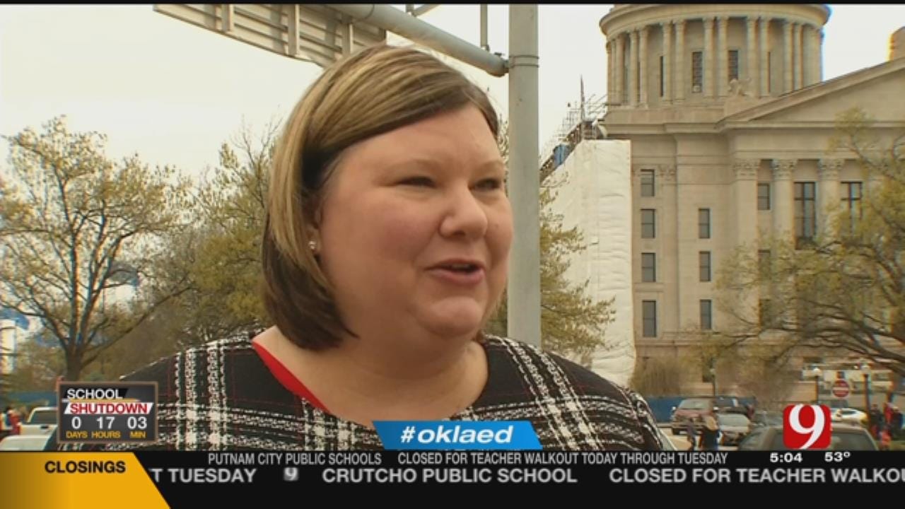 OEA Says Expect Teachers, More Speeches At State Capitol Tuesday