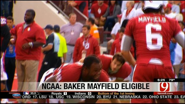Sooner QB Mayfield Granted Eligibility