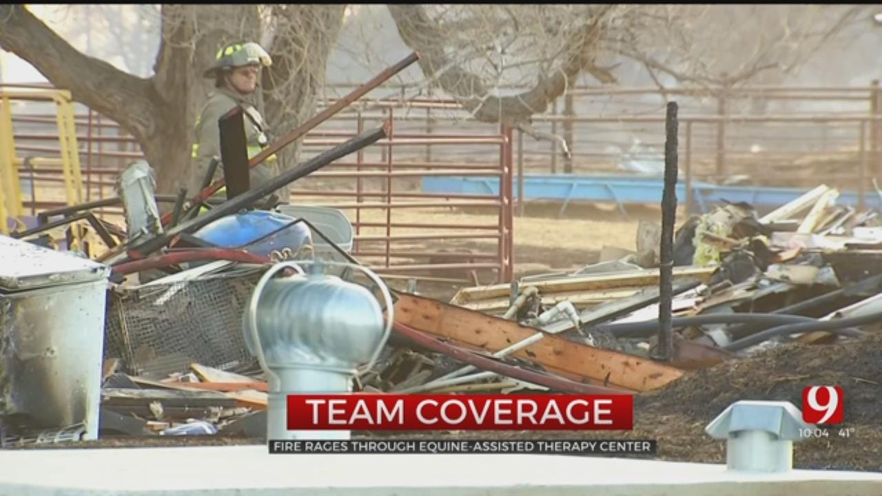 Equine-Assisted Therapy Ranch For Girls Destroyed In Woodward County Wildfire