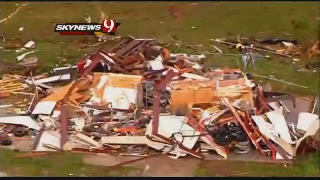 WEB EXTRA: Video From SkyNews9 Of Shawnee Tornado Damage