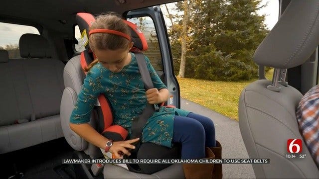 Advocates Push For Mandatory Seat Belts For All Oklahoma Kids