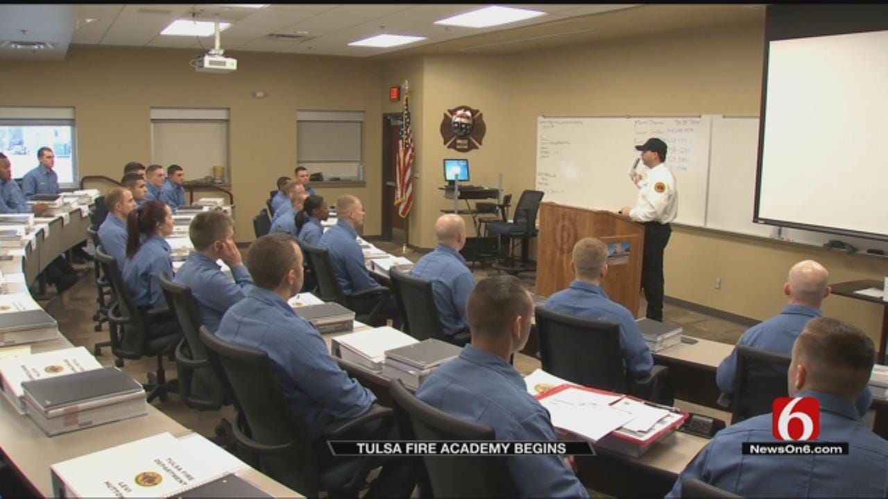 30 New Tulsa Fire Cadets Begin Academy Training