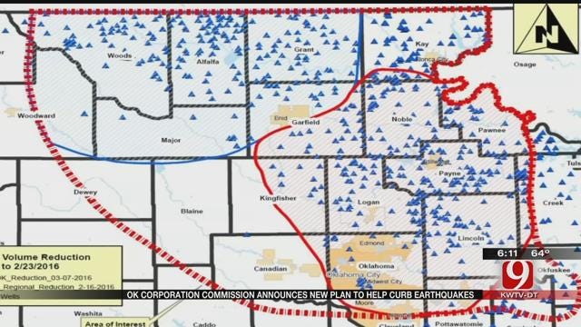 OCC Announces Plan To Reduce Earthquakes In OK
