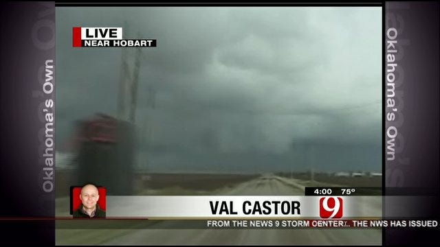 Val Castor Chases Storm Near Hobart